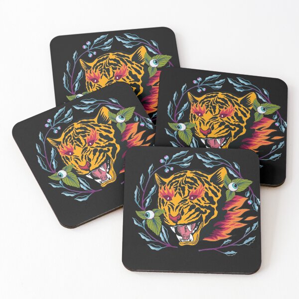 Item preview, tiger on fire designed and sold by Pacesyte.
