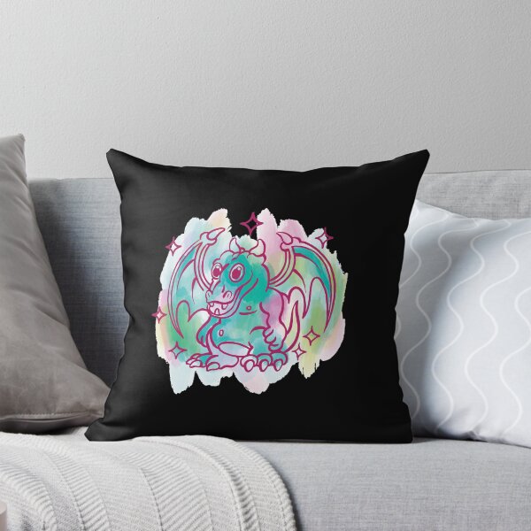 Item preview, Dragon Fantasy Watercolor Art Cartoon designed and sold by Ofca.