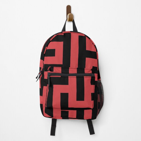 Item preview, Korean Traditional Red Pattern Style on Black BG designed and sold by FollowtheOrigin.
