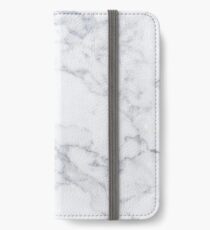 White Marble iPhone Wallet/Case/Skin