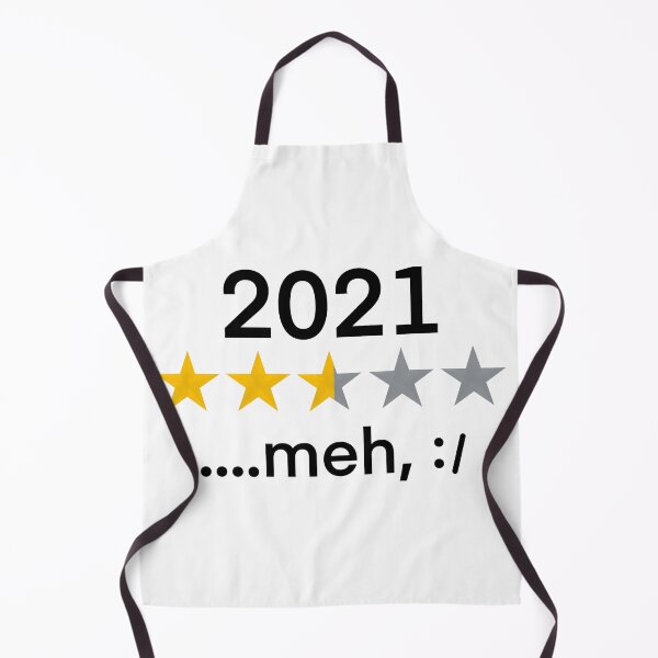 Item preview, 2021 Year Funny Review 3.6 Stars .....Meh, :/, Star Rating for the year 2021 designed and sold by Cute Designs Shop.
