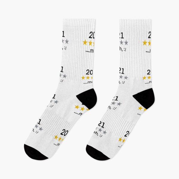 Item preview, 2021 Year Funny Review 3.6 Stars .....Meh, :/, Star Rating for the year 2021 designed and sold by Cute Designs Shop.