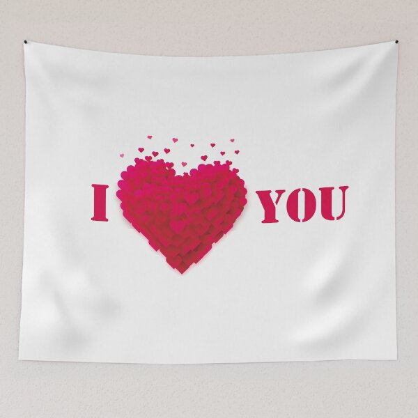 Item preview, I LOVE YOU designed and sold by EMAZY.