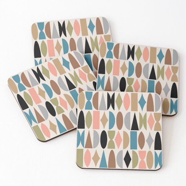 Item preview, Retro Mid Century Modern Geometric Abstract Pattern 623 designed and sold by tonymagnerart.