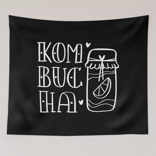 Item preview, Healthy Homemade Kombucha in a Jar designed and sold by DesignByJK.