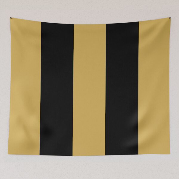 Item preview, Large GOLD and BLACK Vertical STRIPES designed and sold by RachelMacht.