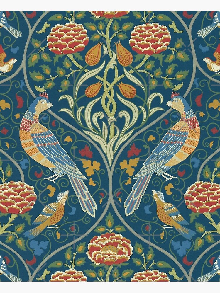 William Morris Owl and Pigeon