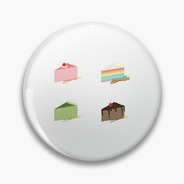 Item preview, Crepe Cake 4 Pack Stickers/Magnets designed and sold by keke's delivery co..