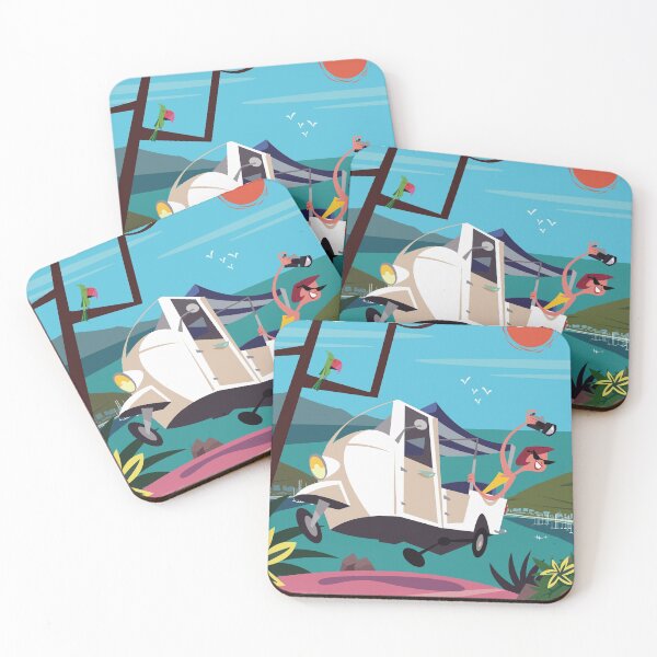 Item preview, Cote d'Azur travel poster designed and sold by GAGodel.
