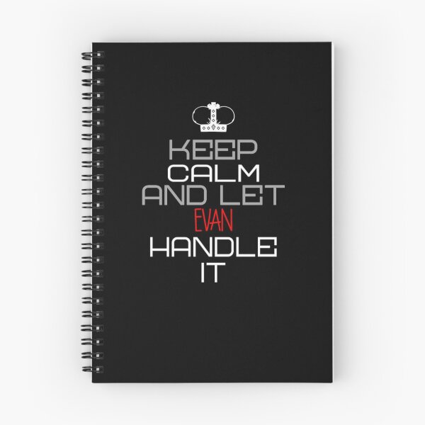 Item preview, Keep Calm And Let Evan Handle It designed and sold by IcyTees.