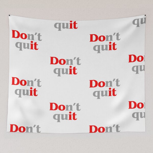 Item preview, Don't quit do it motivational designed and sold by w1ckerman.