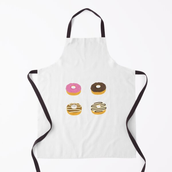 Aperçu de l'œuvre Donuts 4 Pack Autocollants/Aimants créée et vendue par keke's delivery co..