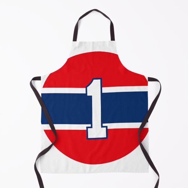 Item preview, Jacques Plante Number 1 Jersey Montreal Canadiens Inspired designed and sold by sportsnumbers.