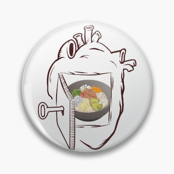 Item preview, Bibimbap In My Heart designed and sold by foodisthekey.