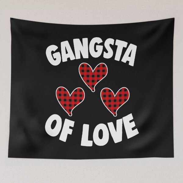 Item preview, Gangsta Of Love Funny Valentine's Day designed and sold by Bendthetrend.
