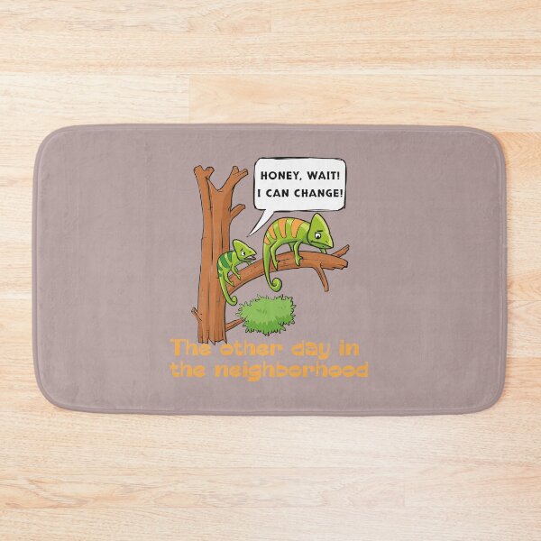 Item preview, Funny Chameleon Marriage Cartoon Design designed and sold by FalkDania.