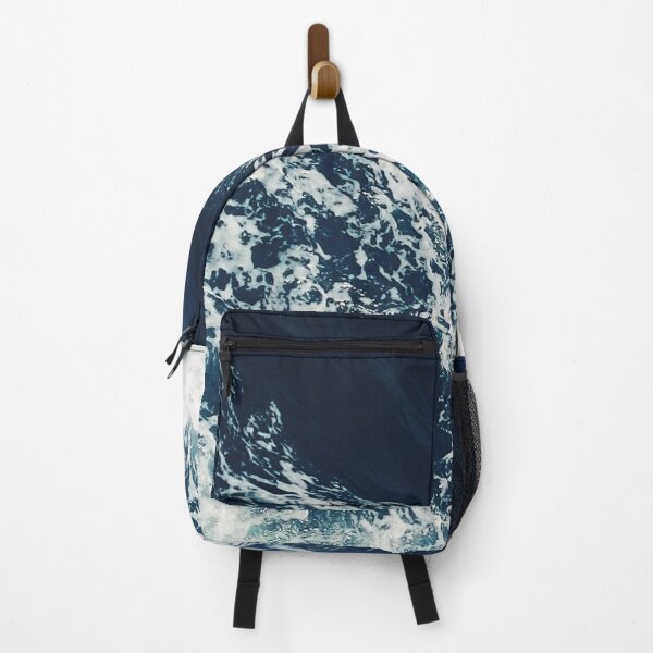 Item preview, dark rough blue ocean waves designed and sold by The Red Shop.