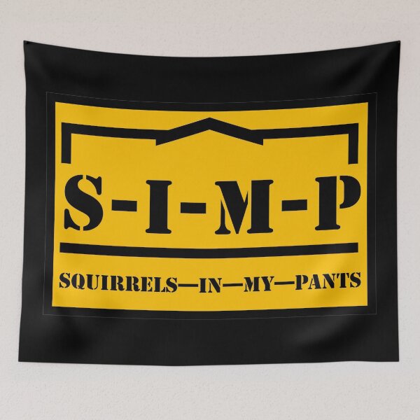 Item preview, Squirrels In My Pants (S-I-M-P) designed and sold by VonHafe.