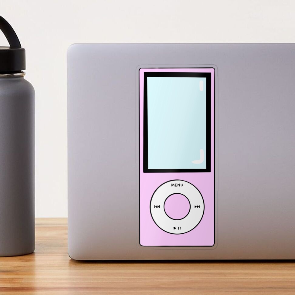 iPod nano apple y2k Sticker for Sale by ursiepercy