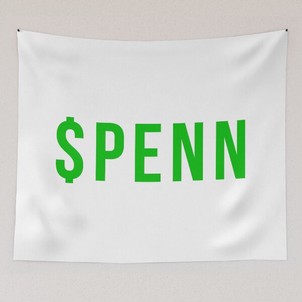 Item preview, Penn National Gaming Stock Ticker Green Font designed and sold by frankyou.