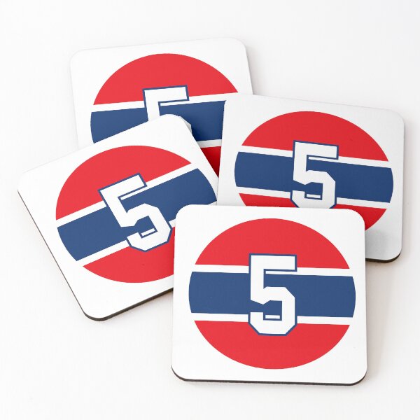 Item preview, Bernie Geoffrion Number 5 Jersey Montreal Canadiens Inspired designed and sold by sportsnumbers.