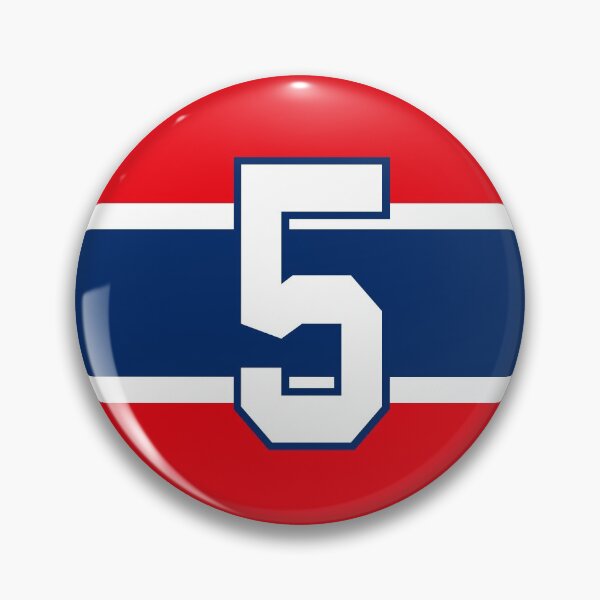 Item preview, Bernie Geoffrion Number 5 Jersey Montreal Canadiens Inspired designed and sold by sportsnumbers.
