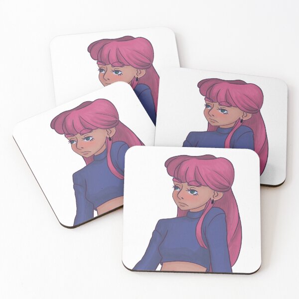 Item preview, Relaxing Girl Art designed and sold by UniCatCreations.