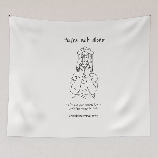 Item preview, You're not your mental illness designed and sold by SbitarLemhabel.