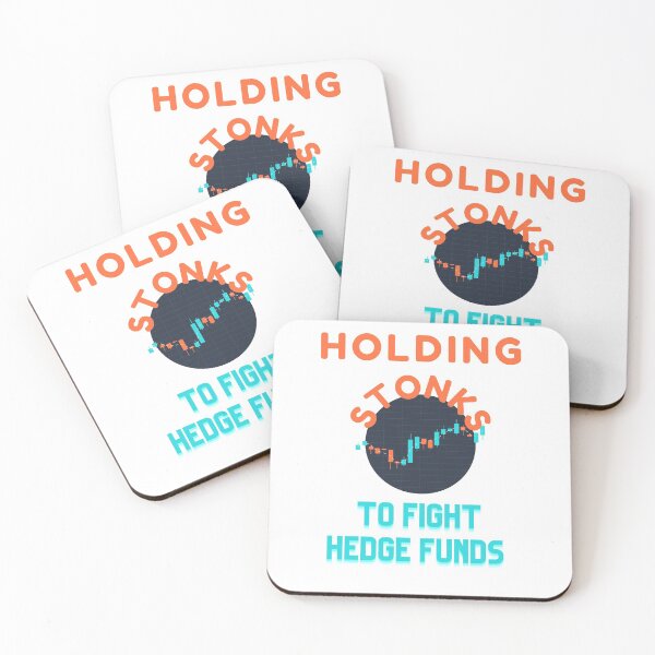 Item preview, Holding Stonks To Fight The Hedge Funds wallstreetbets Stonks GME designed and sold by ColortrixArt.