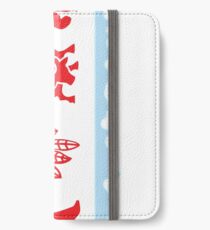 Chicago Flag with Skyline and Teams iPhone Wallet/Case/Skin