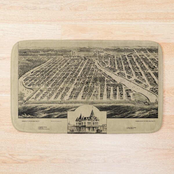 Item preview, Ocean Grove, New Jersey (1881) designed and sold by allhistory.