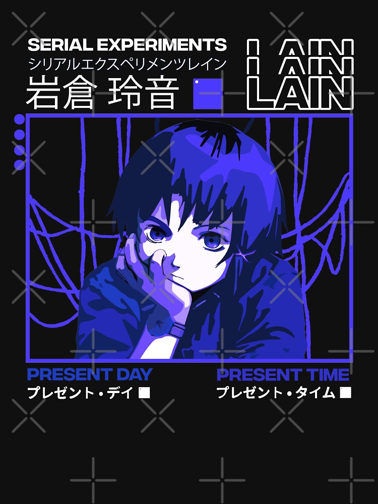 Serial experiments best sale lain hoodie