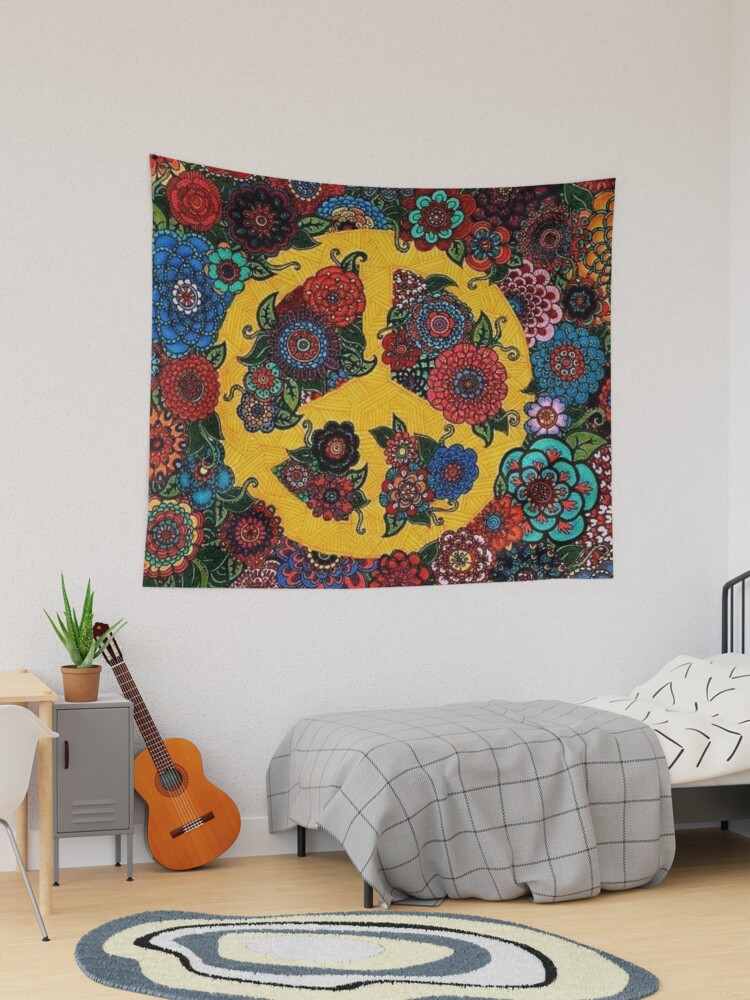 Peace tapestry best sale