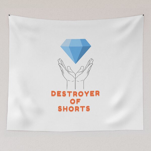 Item preview, Destroyer Of Shorts Elon Tweets Musk Diamond Hands GME Gamestonk wallstreetbets Stonks designed and sold by ColortrixArt.