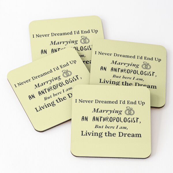 Item preview, Married to an Anthropologist designed and sold by Specialized Job Merchandise.