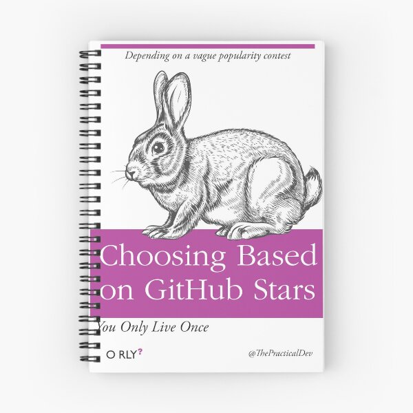 Item preview, Choosing Based on GitHub Stars designed and sold by moondry.