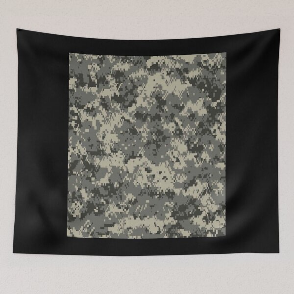Item preview, Military gray camouflage patterns designed and sold by Custom Shop.