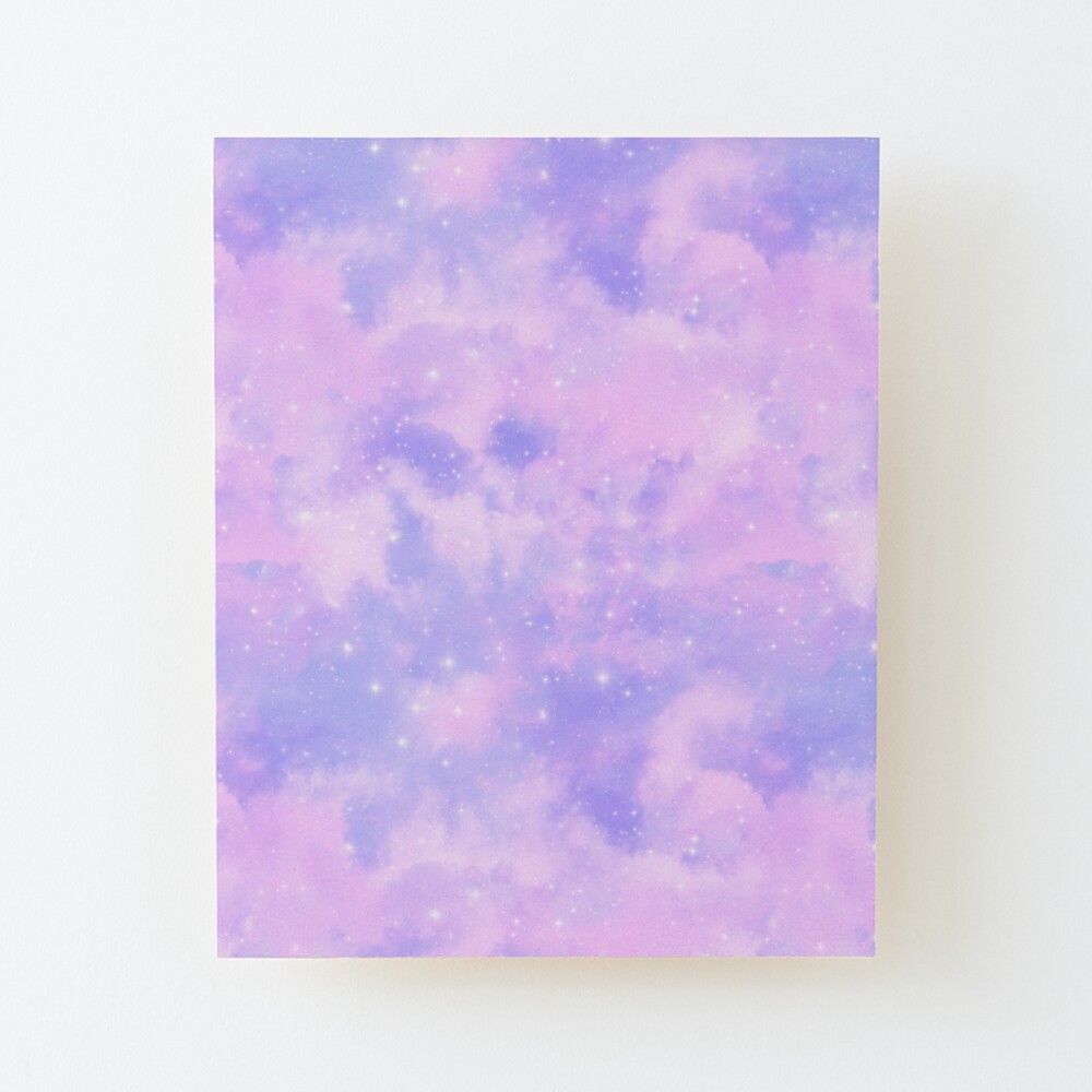 Aesthetic Sky Kawaii Purple Pink Pastel | Hardcover Journal