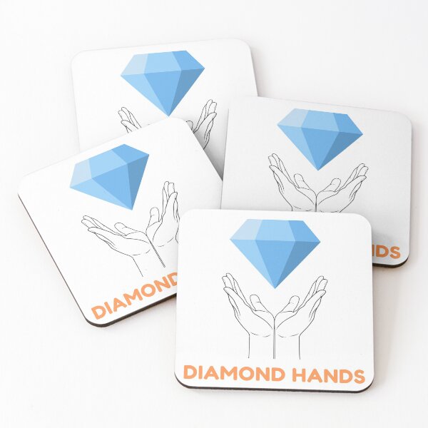 Item preview, Diamond Hands Hold The Line GME Gamestonks wallstreetbets Stonks. designed and sold by ColortrixArt.