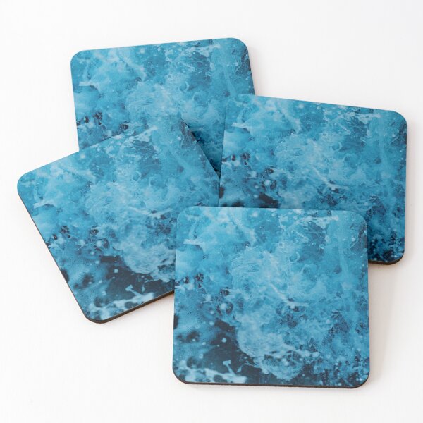 Item preview, light blue ocean water wave splash designed and sold by The Red Shop.