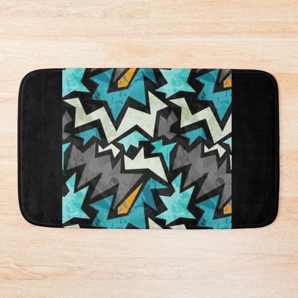 Item preview, Original blue yellow gray ray patterns designed and sold by Custom Shop.