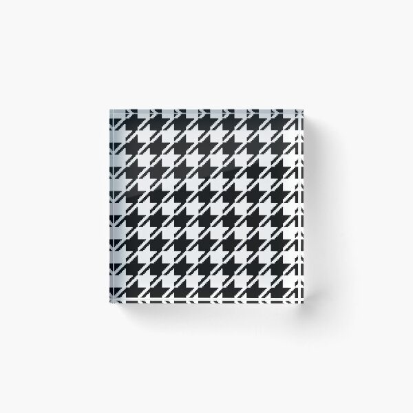 Item preview, Large Puppytooth Pattern (black and white houndstooth) designed and sold by Design Minds Boutique.