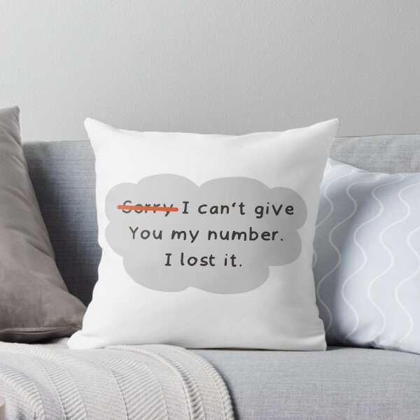 Item preview, I can't give you my number designed and sold by synchro2070.