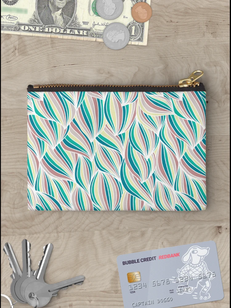 Thumbnail 3 of 4, Zipper Pouch, Abstract pattern designed and sold by OmaxO.
