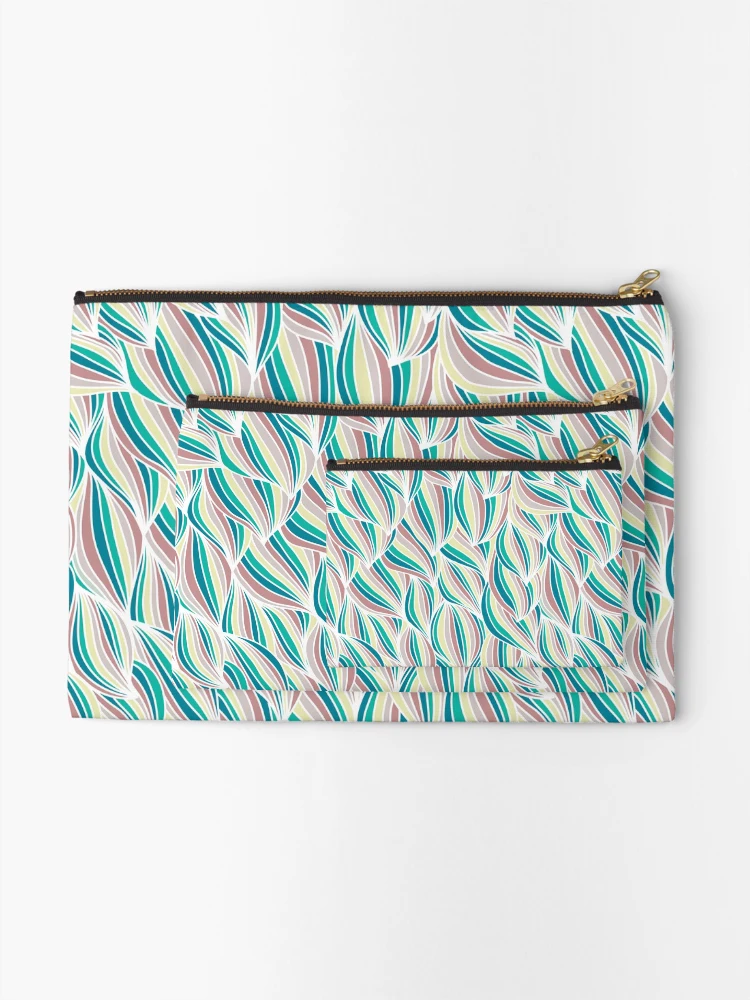 Thumbnail 2 of 4, Zipper Pouch, Abstract pattern designed and sold by OmaxO.