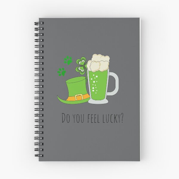 Item preview, Do You Feel Lucky designed and sold by SportyDogShop.