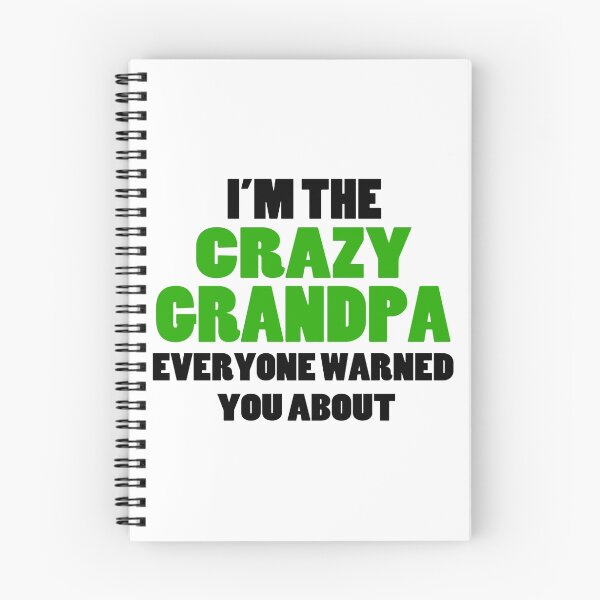 Item preview, Crazy Grandpa You Were Warned About designed and sold by FireFoxxy.