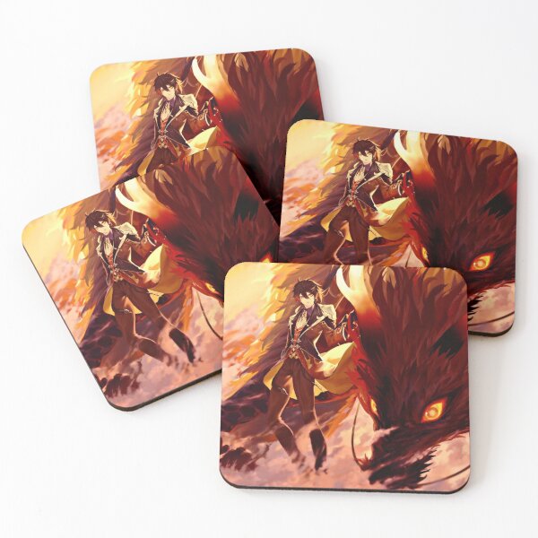 Item preview, Zhongli - Dragon | Genshin Impact designed and sold by Reigill.
