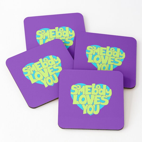 Item preview, Somebody Loves You - Light Green & Light Blue designed and sold by Crystal Heart CS.