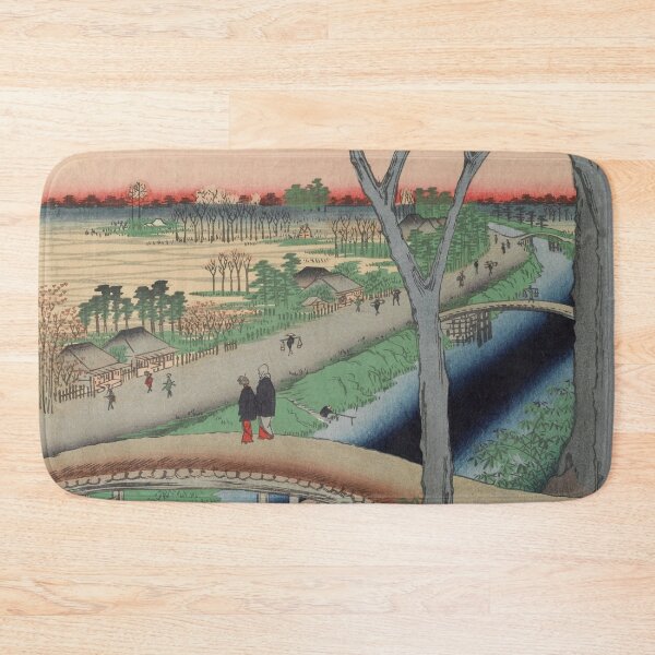 Item preview, Koume Embankment Vintage Ukiyo-e Japanese Art designed and sold by VintageArchive.